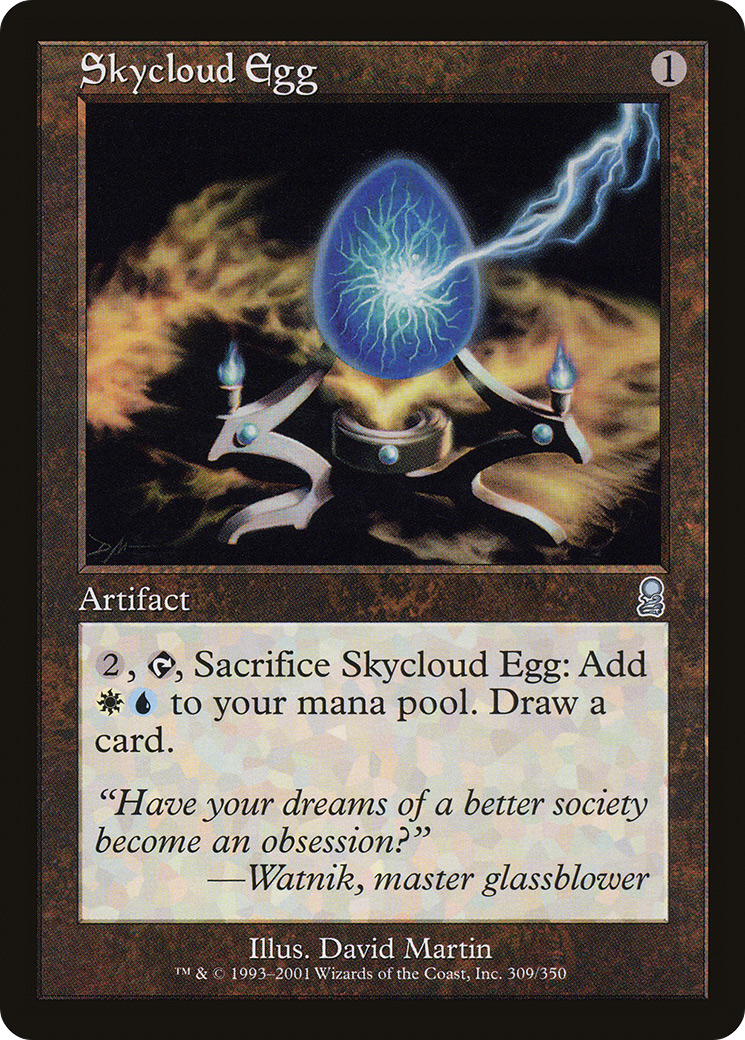 Skycloud Egg (ODY-309) (Foil)
