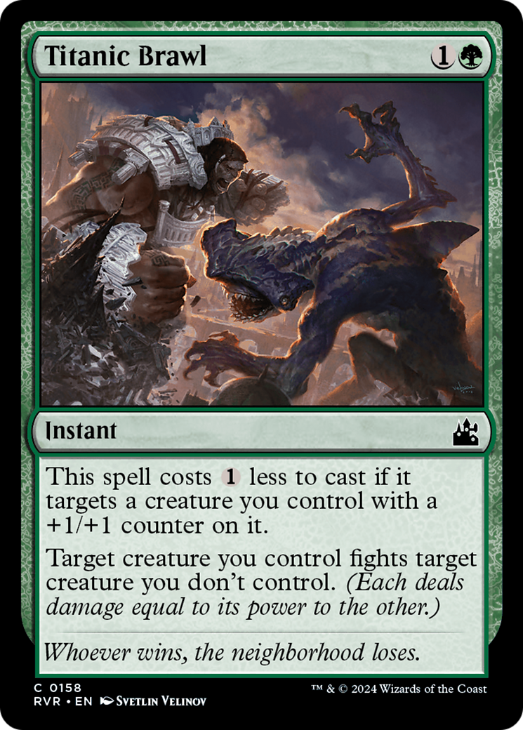 Titanic Brawl (RVR-158) (Foil)