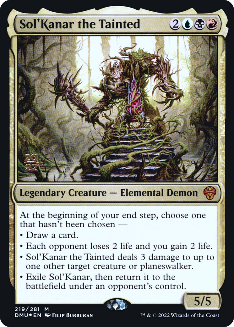 Sol'Kanar the Tainted (PRE-219S) (Foil)