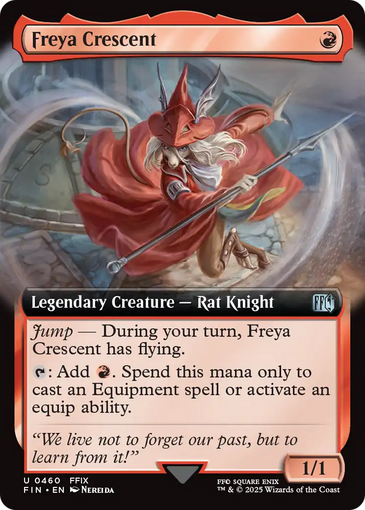 Freya Crescent (FIN-460) (Extended Art) (Foil)