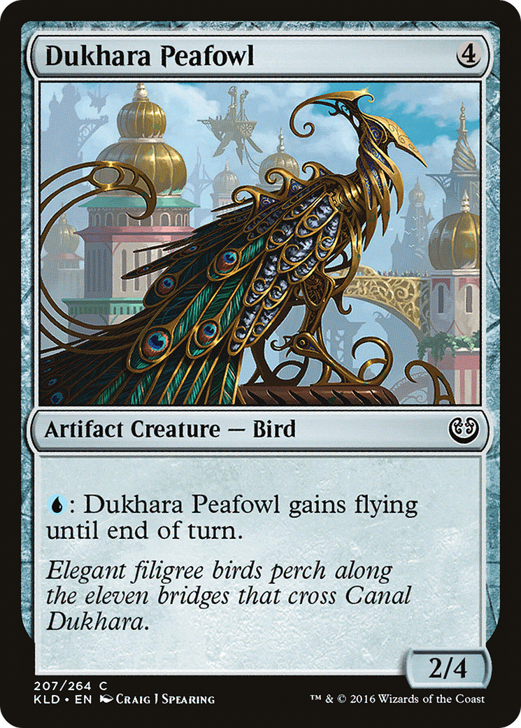 Dukhara Peafowl (KLD-207) (Foil)