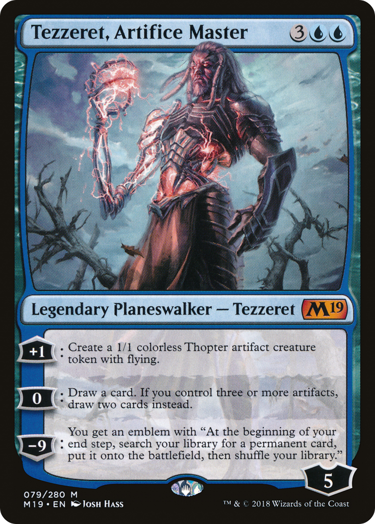 Tezzeret, Artifice Master (M19-079) (Foil)