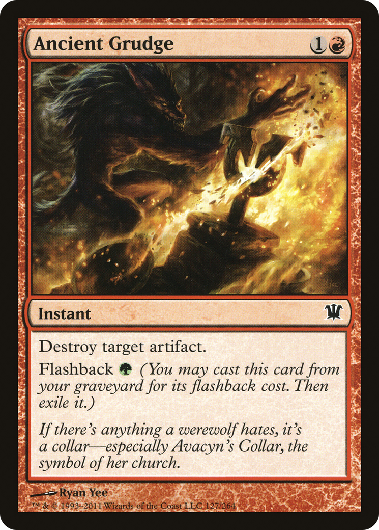 Ancient Grudge (ISD-127) (Foil)