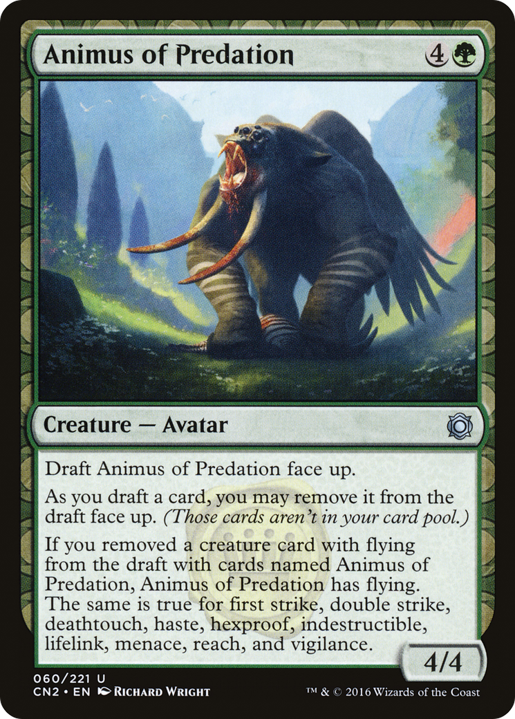 Animus of Predation (CN2-060) (Foil)