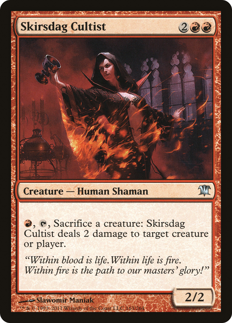 Skirsdag Cultist (ISD-163) (Foil)