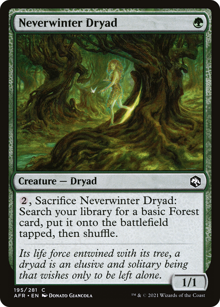 Neverwinter Dryad (AFR-195)