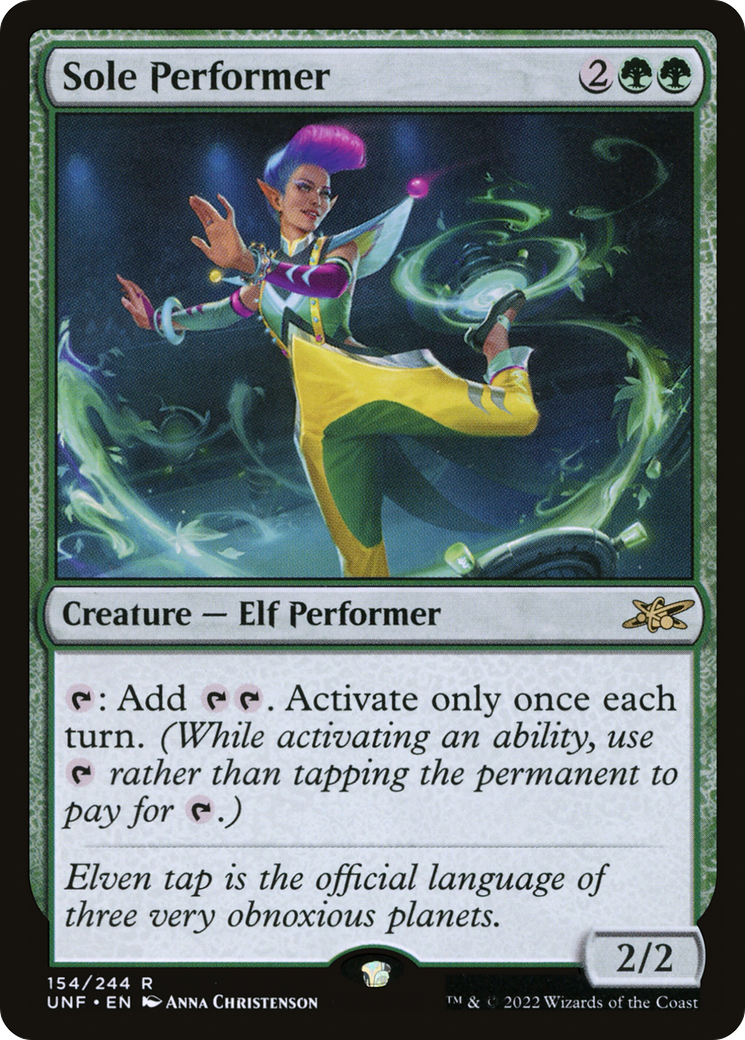 Sole Performer (UNF-154)