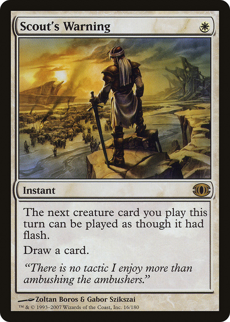 Scout's Warning (FUT-016) (Foil)