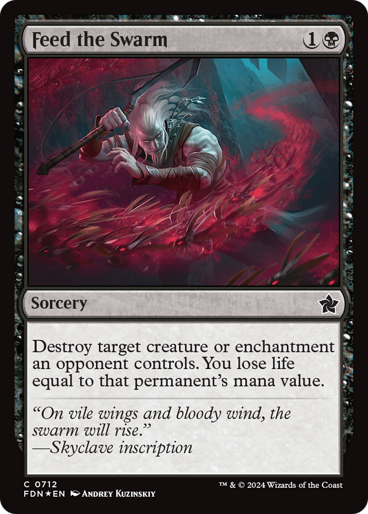 Feed the Swarm (FDN-712) (Foil)