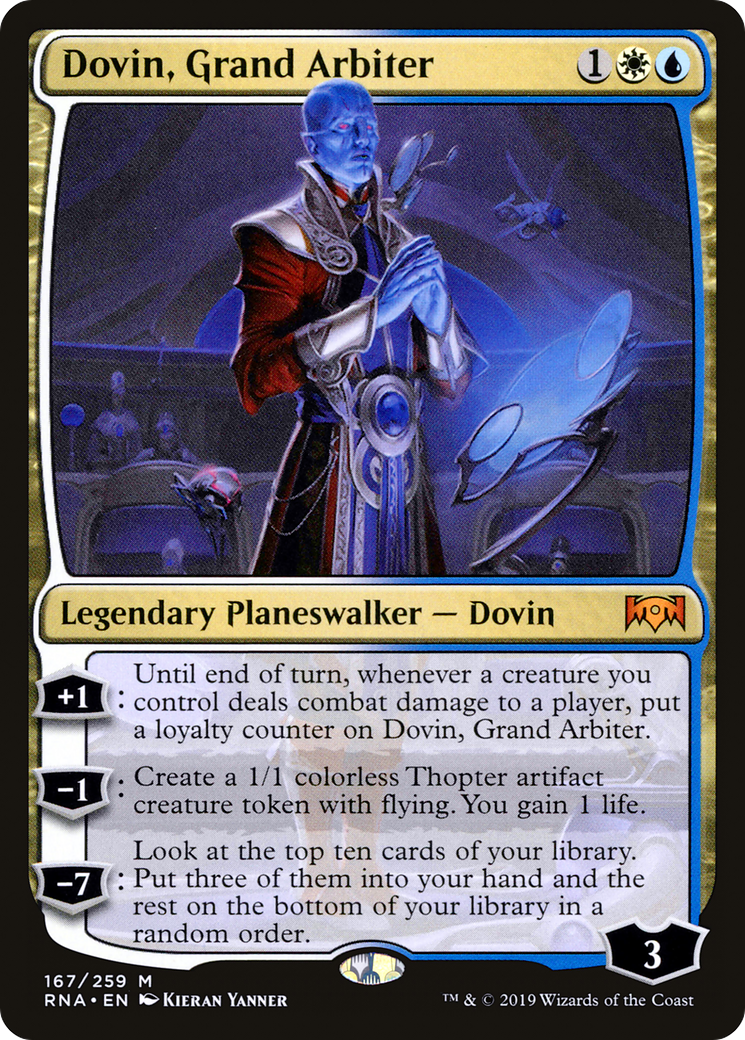 Dovin, Grand Arbiter (RNA-167) (Foil)