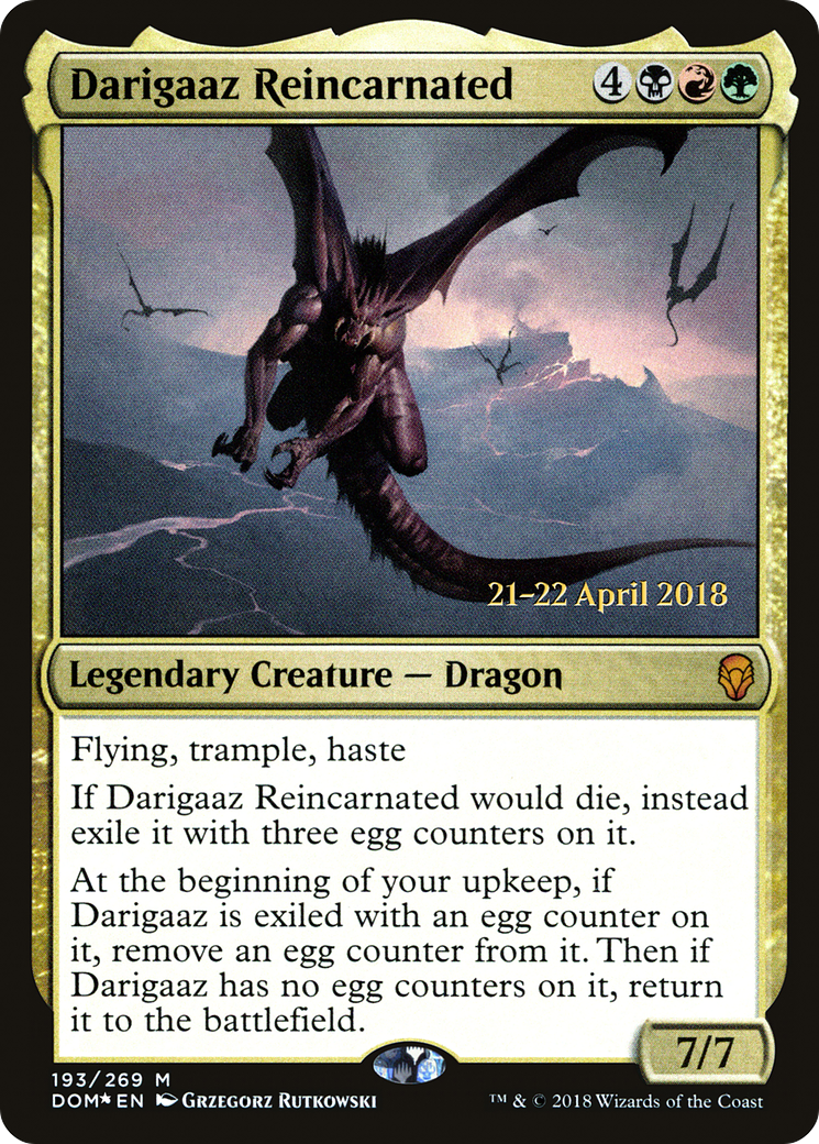 Darigaaz Reincarnated (PRE-193S) (Foil)