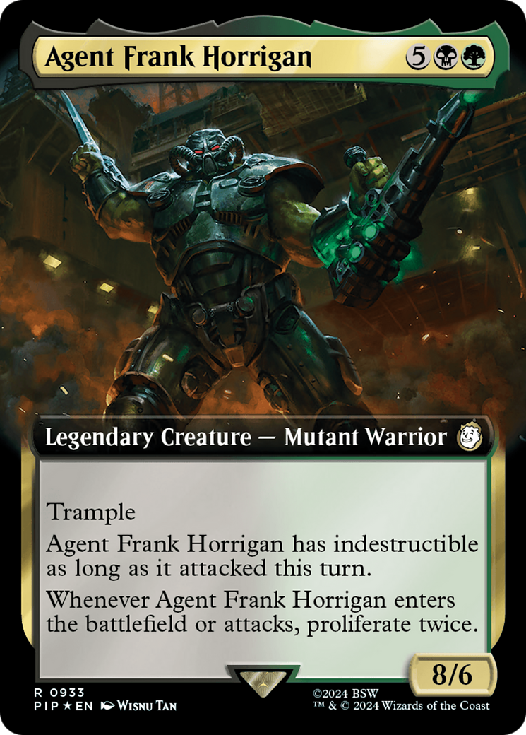 Agent Frank Horrigan (PIP-933) (Extended Art) (Surge Foil)