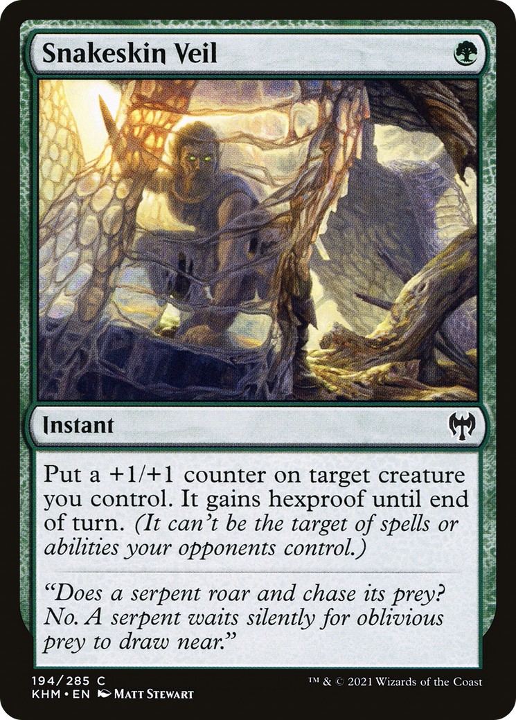 Snakeskin Veil (KHM-194) (Foil)