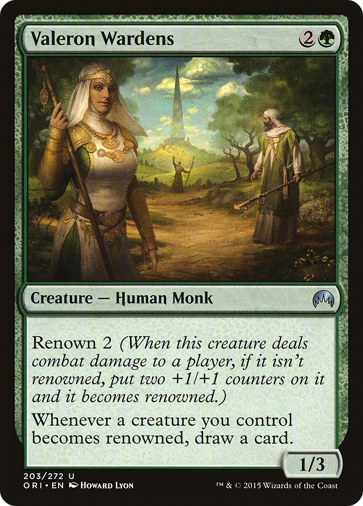 Valeron Wardens (ORI-203) (Foil)