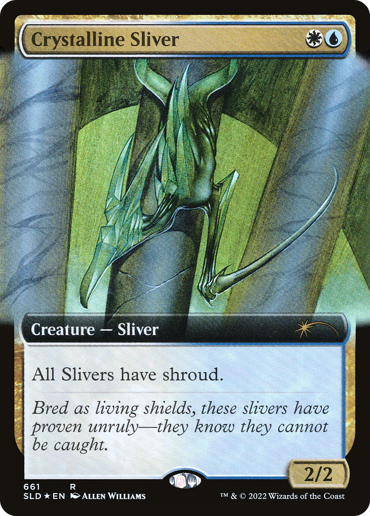 Crystalline Sliver (SLD-661) (Extended Art) (Foil)
