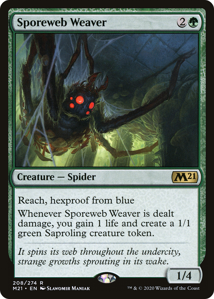 Sporeweb Weaver (M21-208) (Foil)