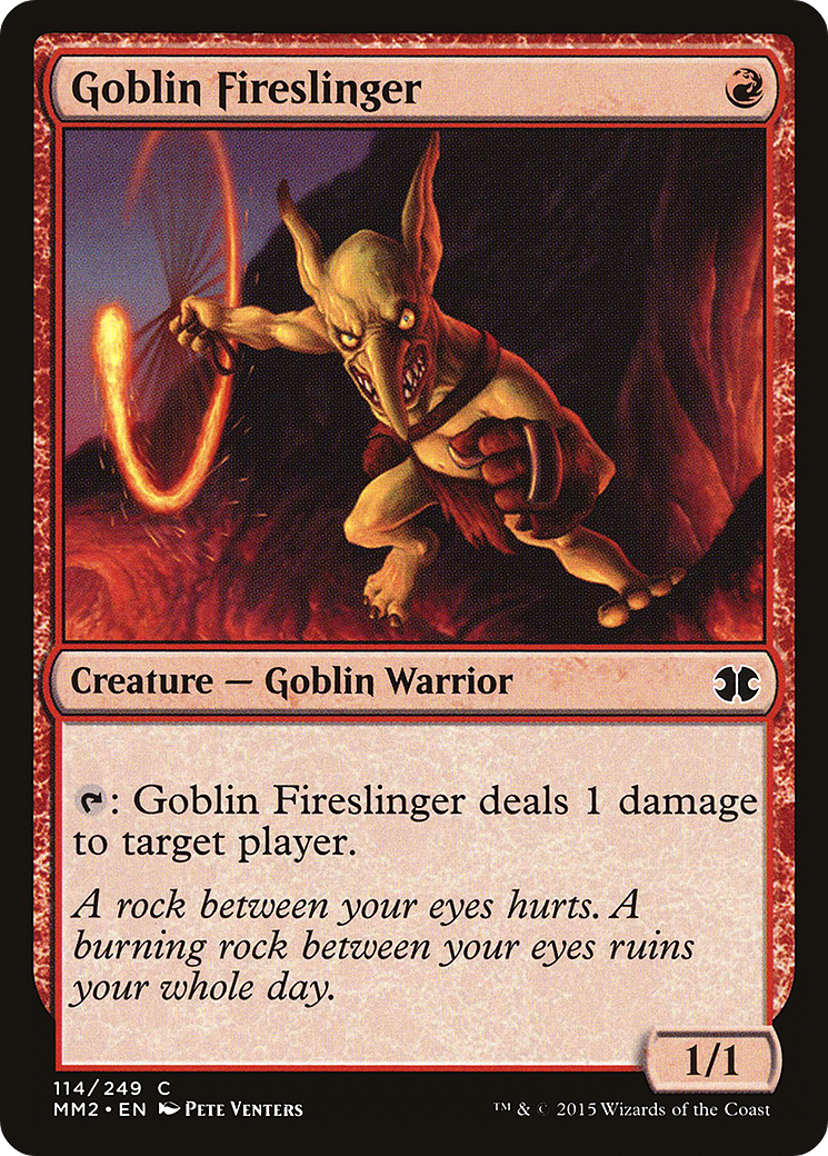 Goblin Fireslinger (MM2-114) (Foil)