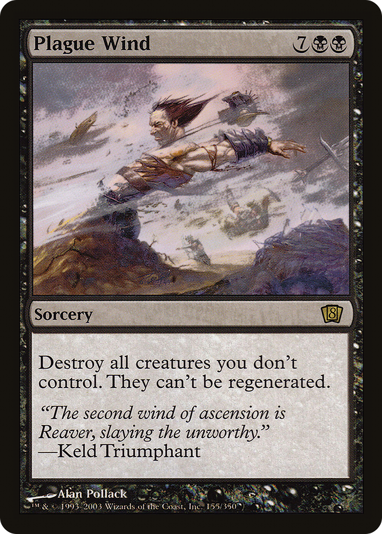 Plague Wind (8ED-155) (Foil)