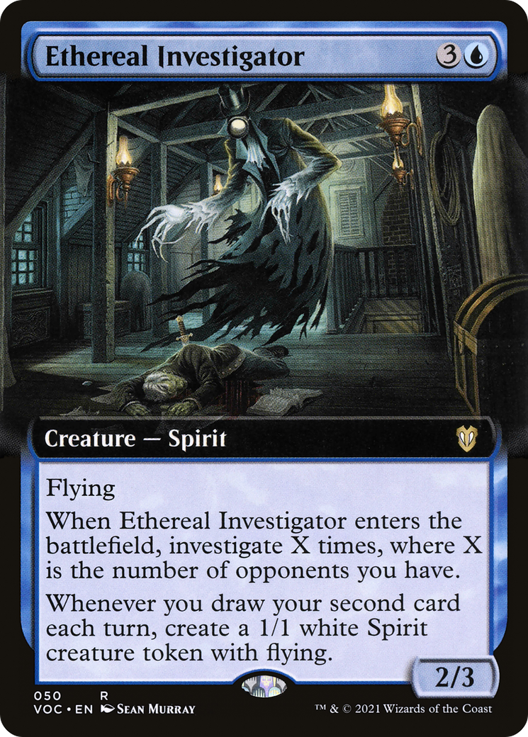 Ethereal Investigator (VOC-050) (Extended Art)