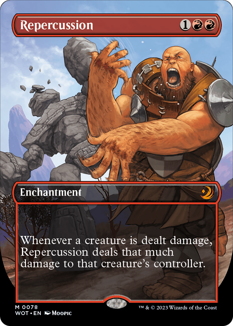 Repercussion (WOT-078) (Borderless) (Foil)