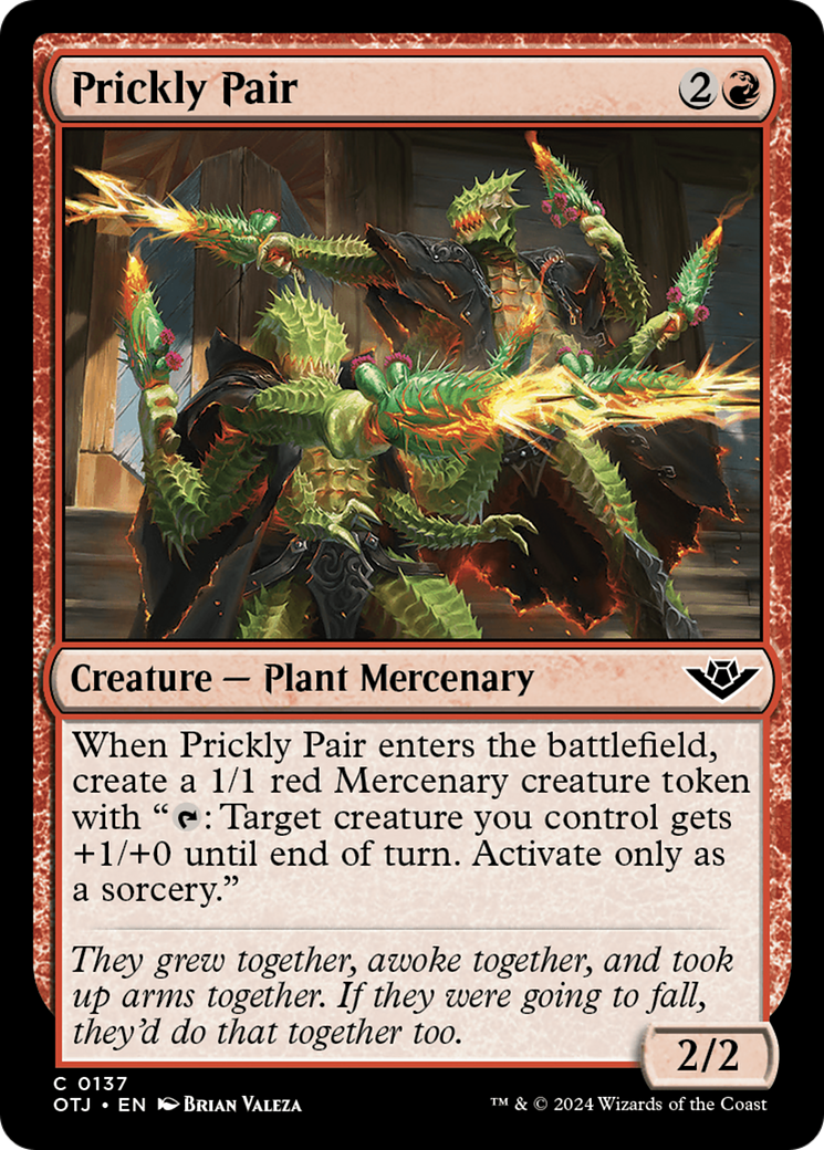Prickly Pair (OTJ-137) (Foil)