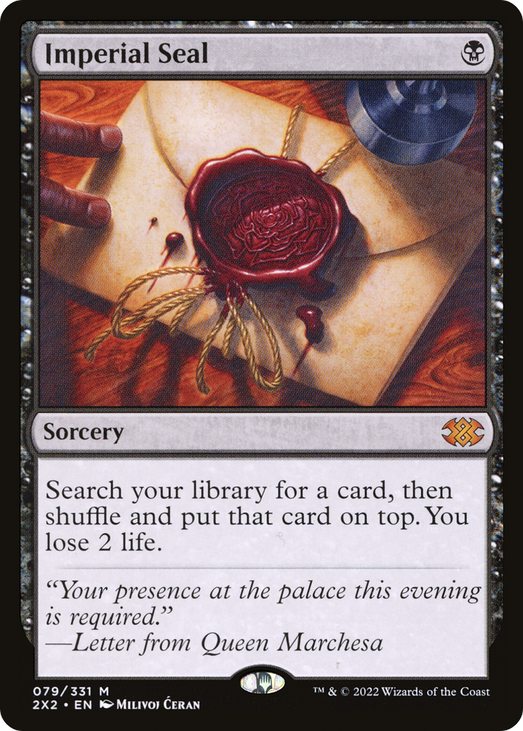 Imperial Seal (2X2-079) (Foil)
