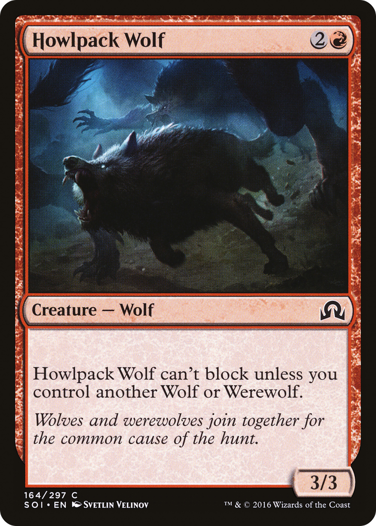 Howlpack Wolf (SOI-164) (Foil)