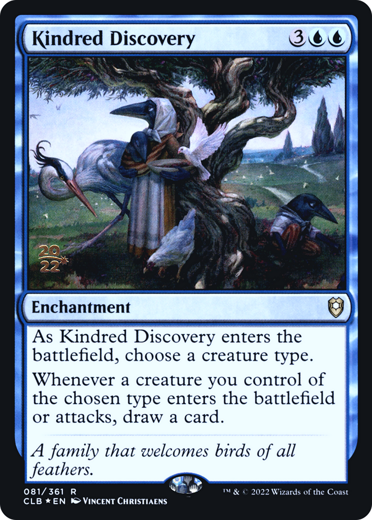 Kindred Discovery (PRE-81S) (Foil)