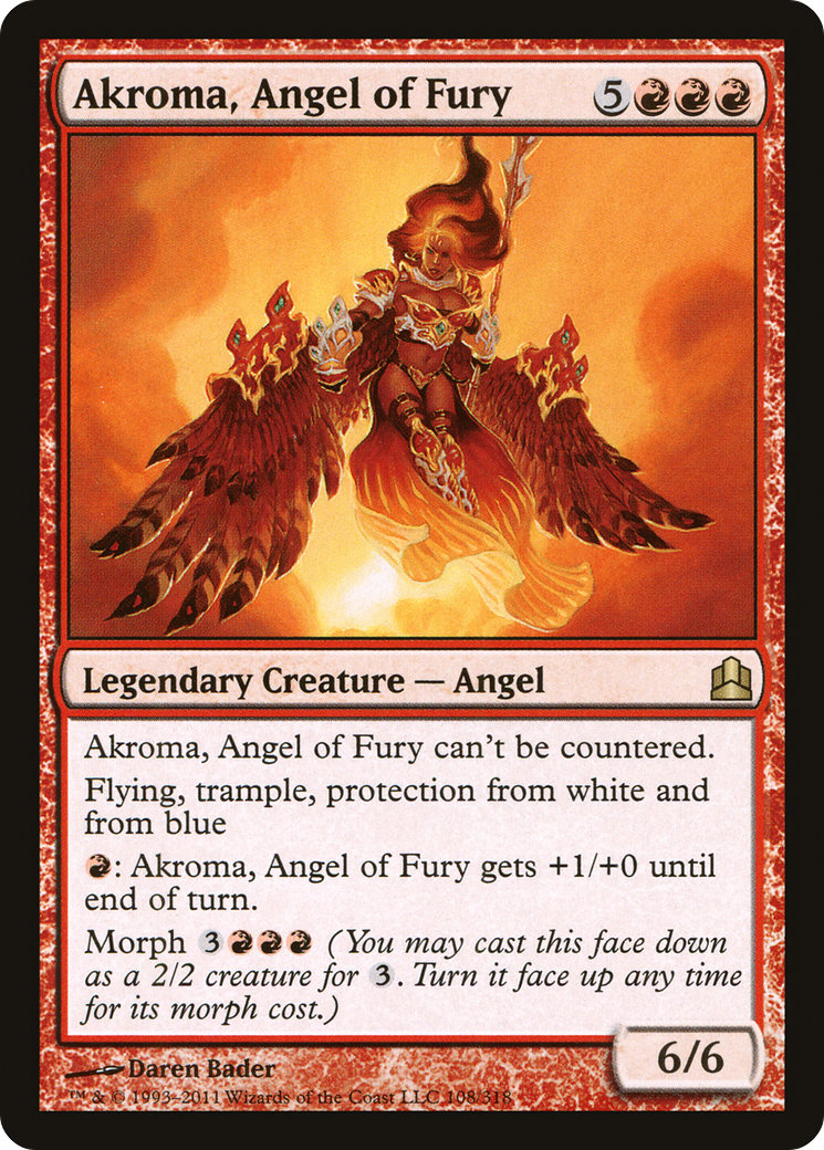 Akroma, Angel of Fury (CMD-108)