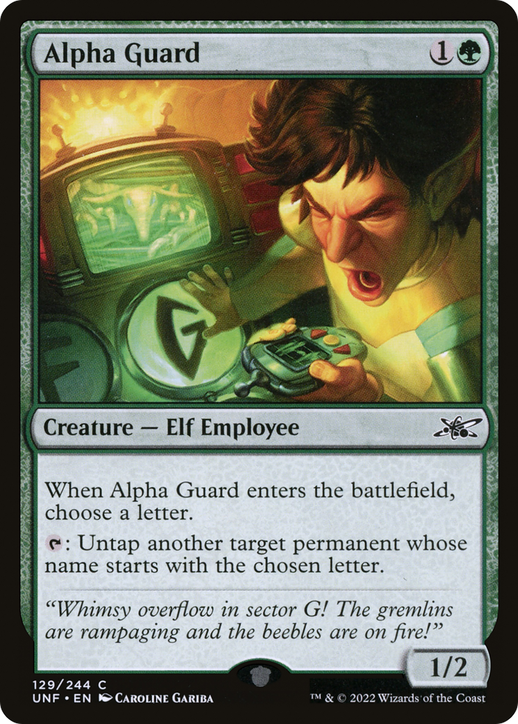 Alpha Guard (UNF-129) (Foil)