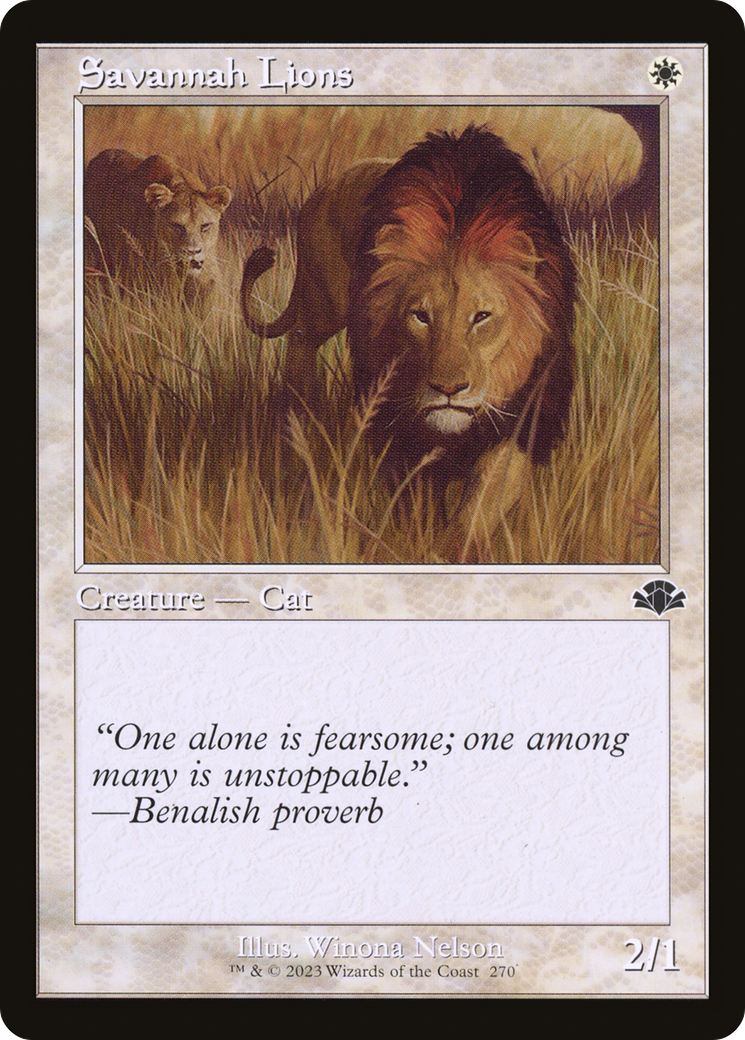 Savannah Lions (DMR-270) (Foil)