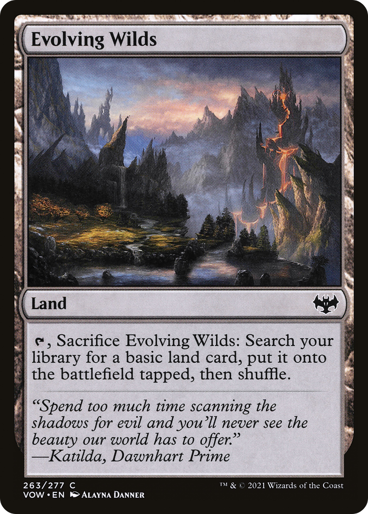 Evolving Wilds (VOW-263) (Foil)