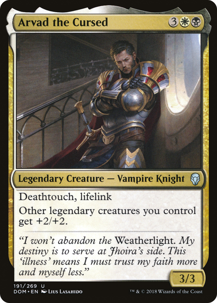 Arvad the Cursed (DOM-191) (Foil)