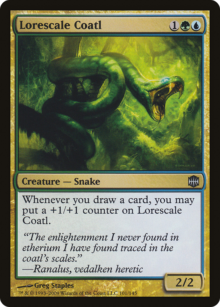 Lorescale Coatl (ARB-101) (Foil)