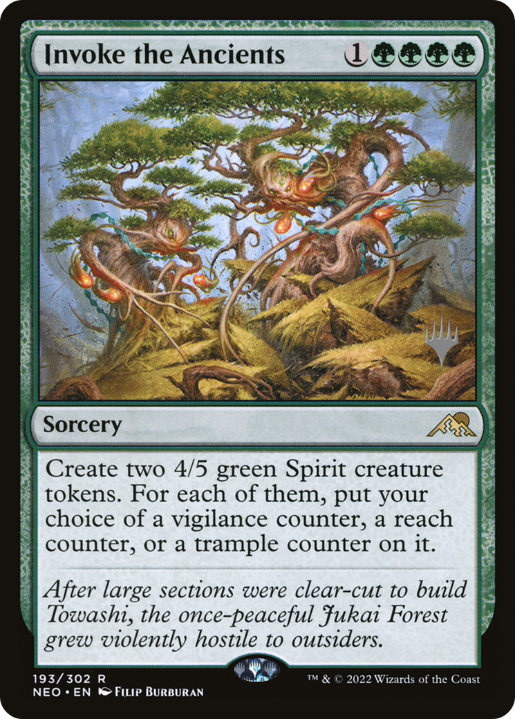 Invoke the Ancients (PPNEO-193P) (Foil)