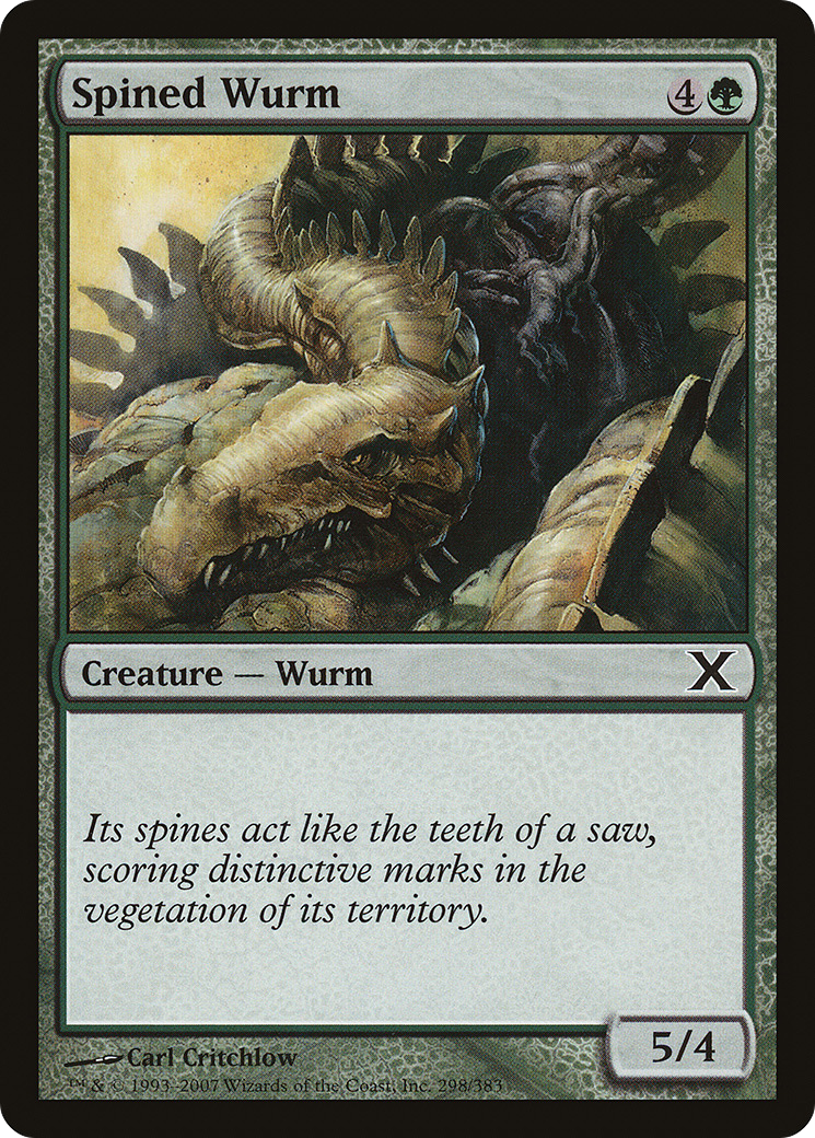 Spined Wurm (10E-298) (Foil)