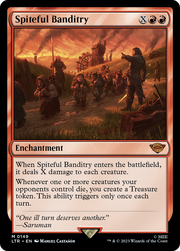 Spiteful Banditry (LTR-149) (Foil)