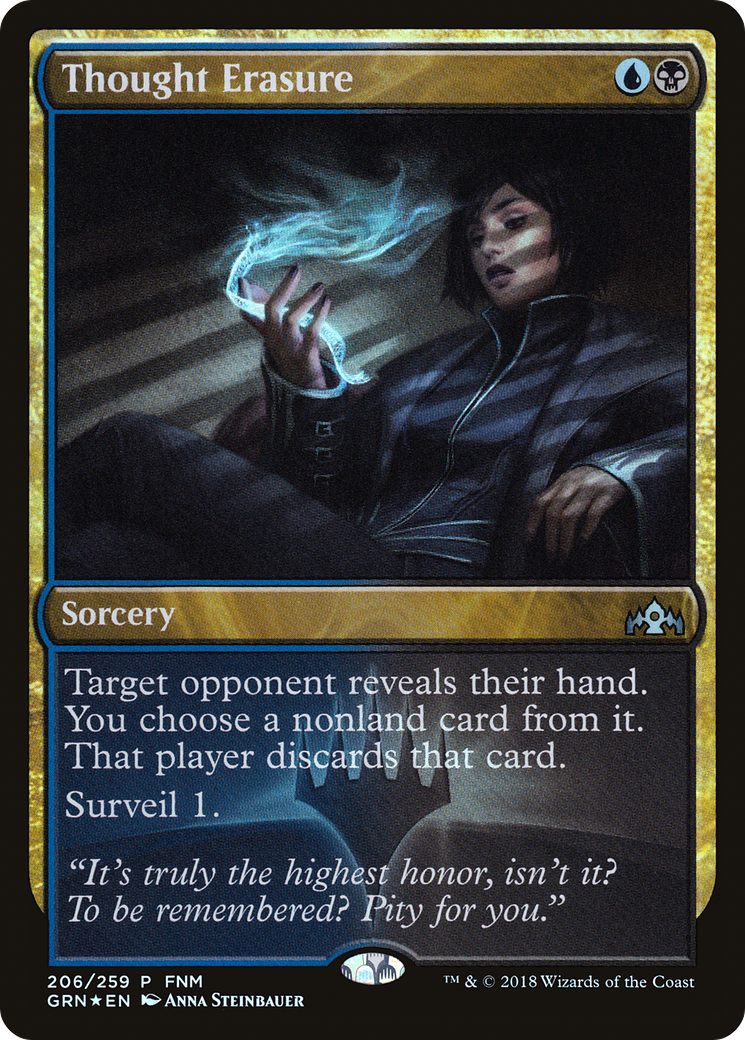 Thought Erasure (FNM-206) (Foil)