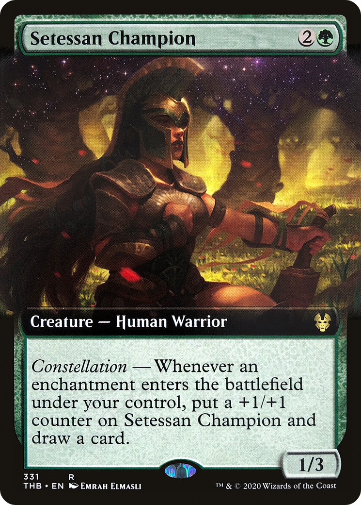 Setessan Champion (THB-331) (Extended Art) (Foil)