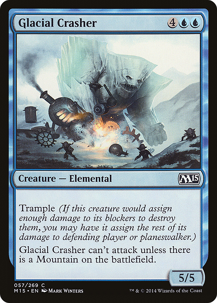 Glacial Crasher (M15-057) (Foil)