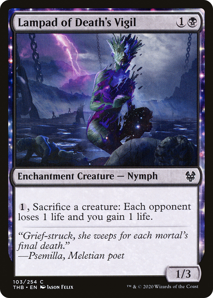 Lampad of Death's Vigil (THB-103) (Foil)