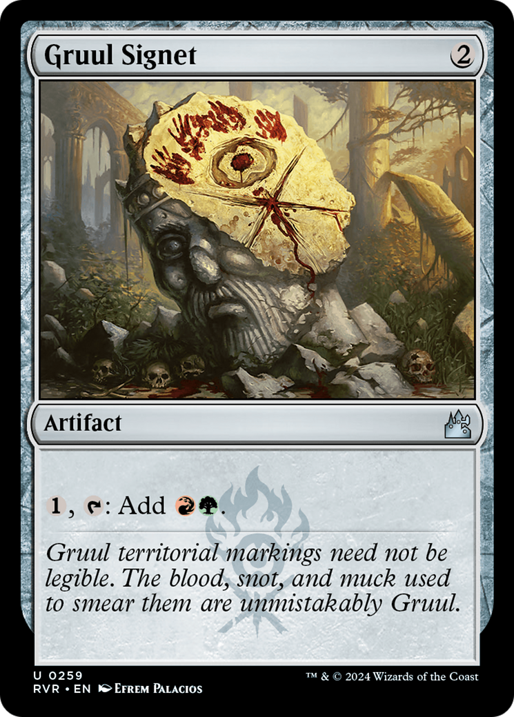 Gruul Signet (RVR-259) (Foil)
