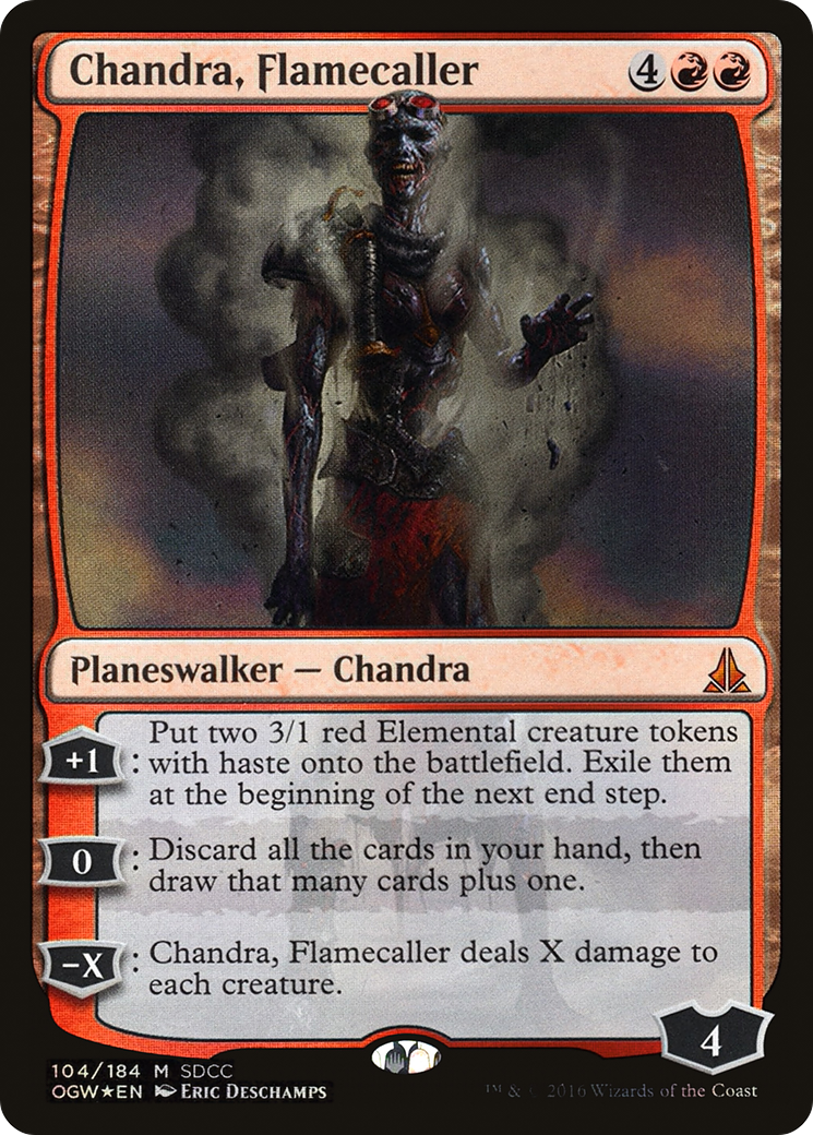 Chandra, Flamecaller (MEDIA-104) (Foil)