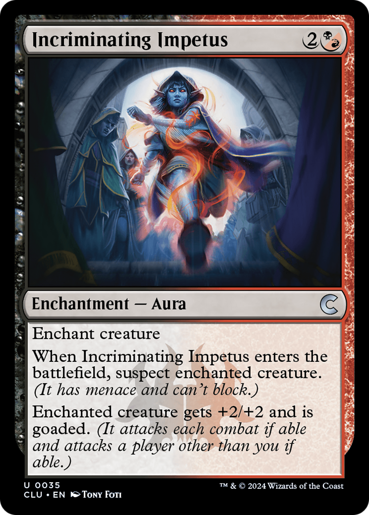 Incriminating Impetus (CLU-035)