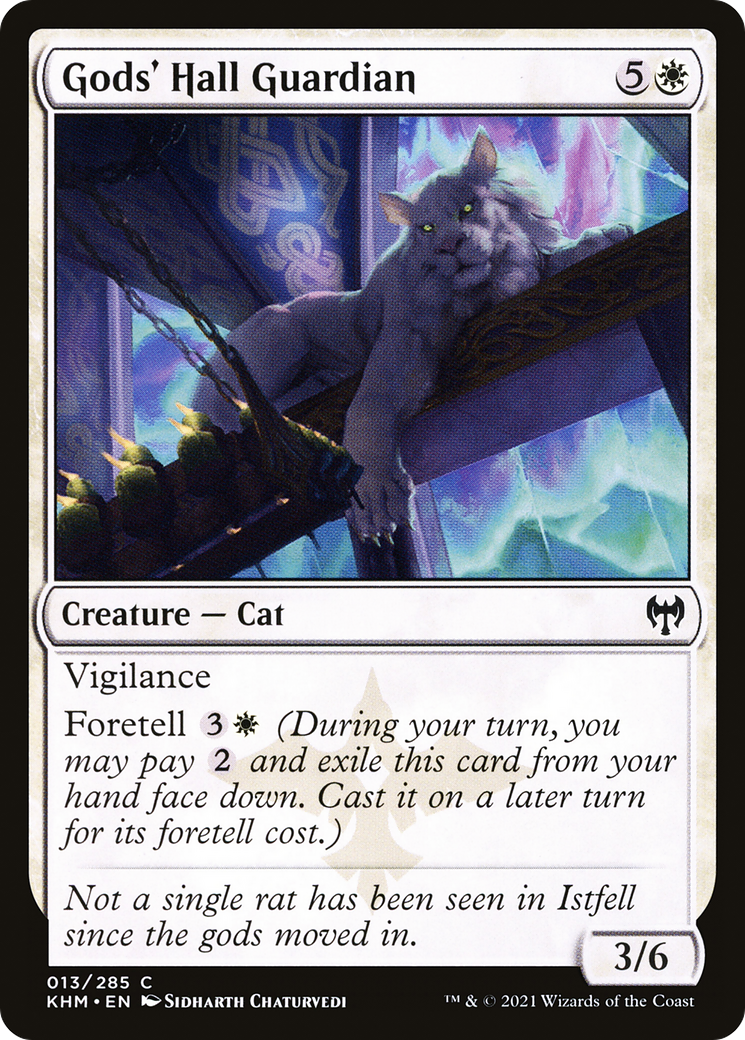 Gods' Hall Guardian (KHM-013) (Foil)