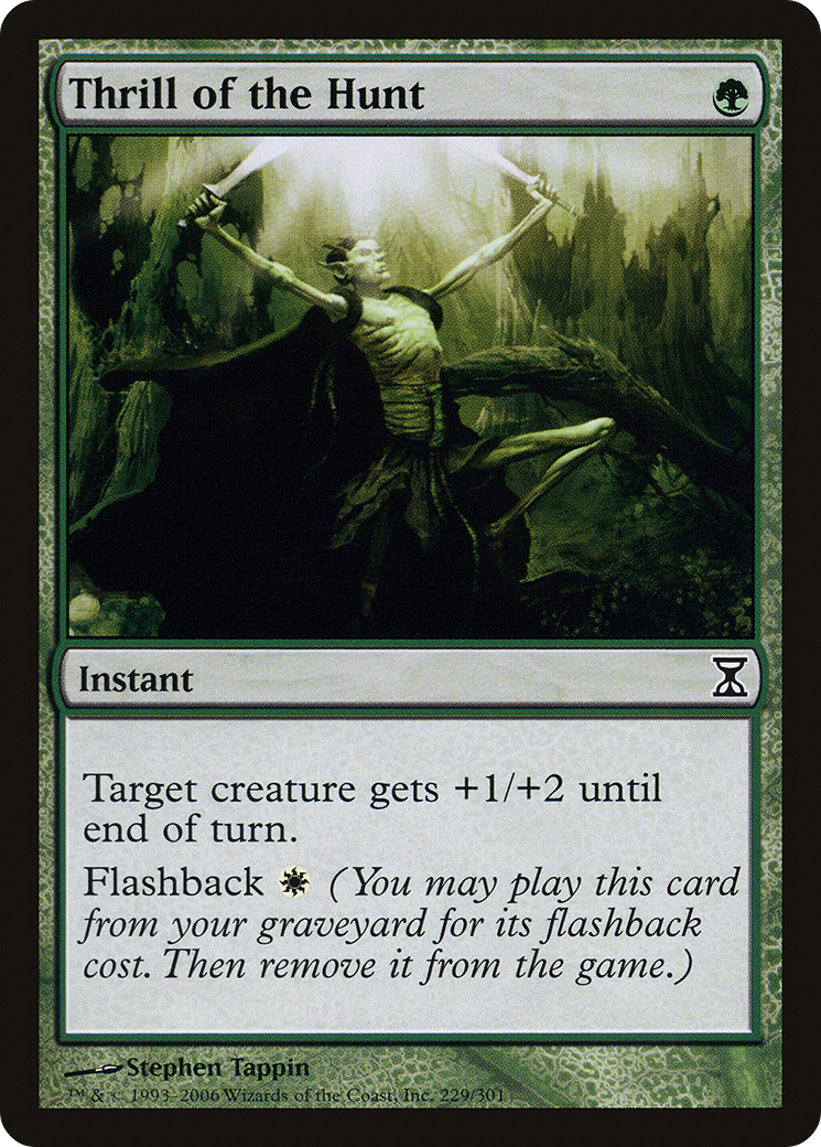 Thrill of the Hunt (TSP-229) (Foil)