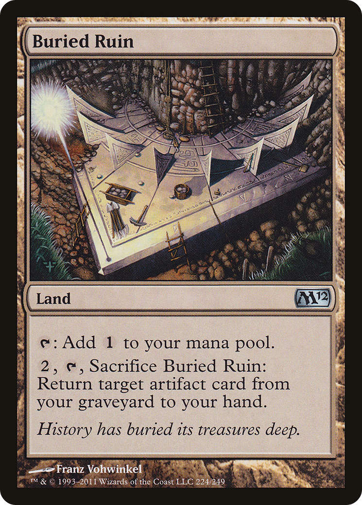 Buried Ruin (M12-224) (Foil)