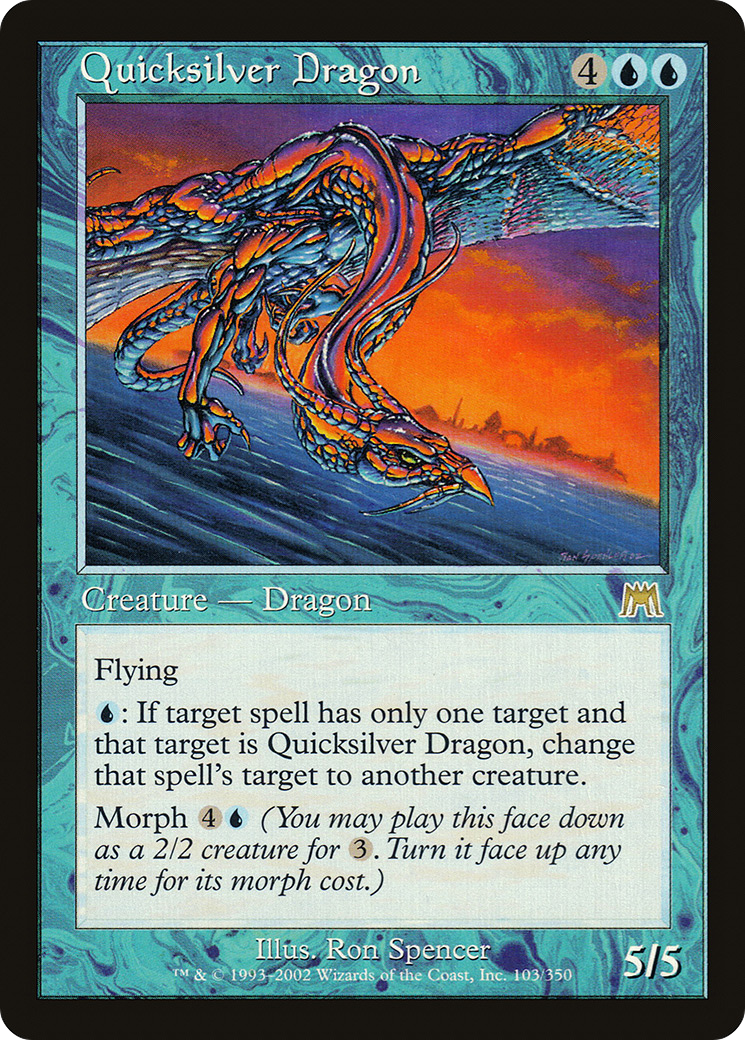 Quicksilver Dragon (ONS-103) (Foil)