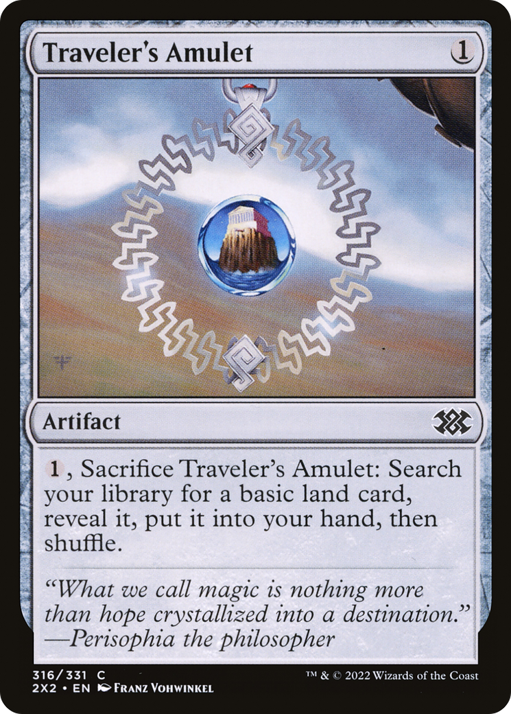 Traveler's Amulet (2X2-316) (Foil)