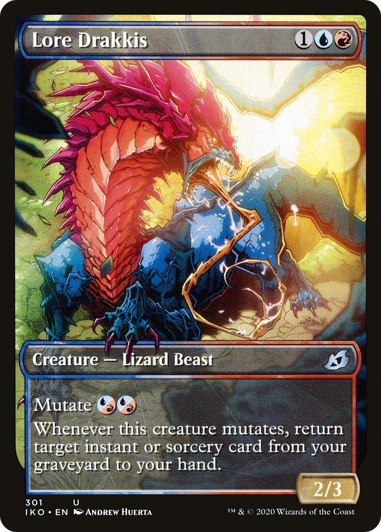 Lore Drakkis (IKO-301) (Showcase) (Foil)